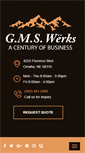 Mobile Screenshot of gmswerks.com